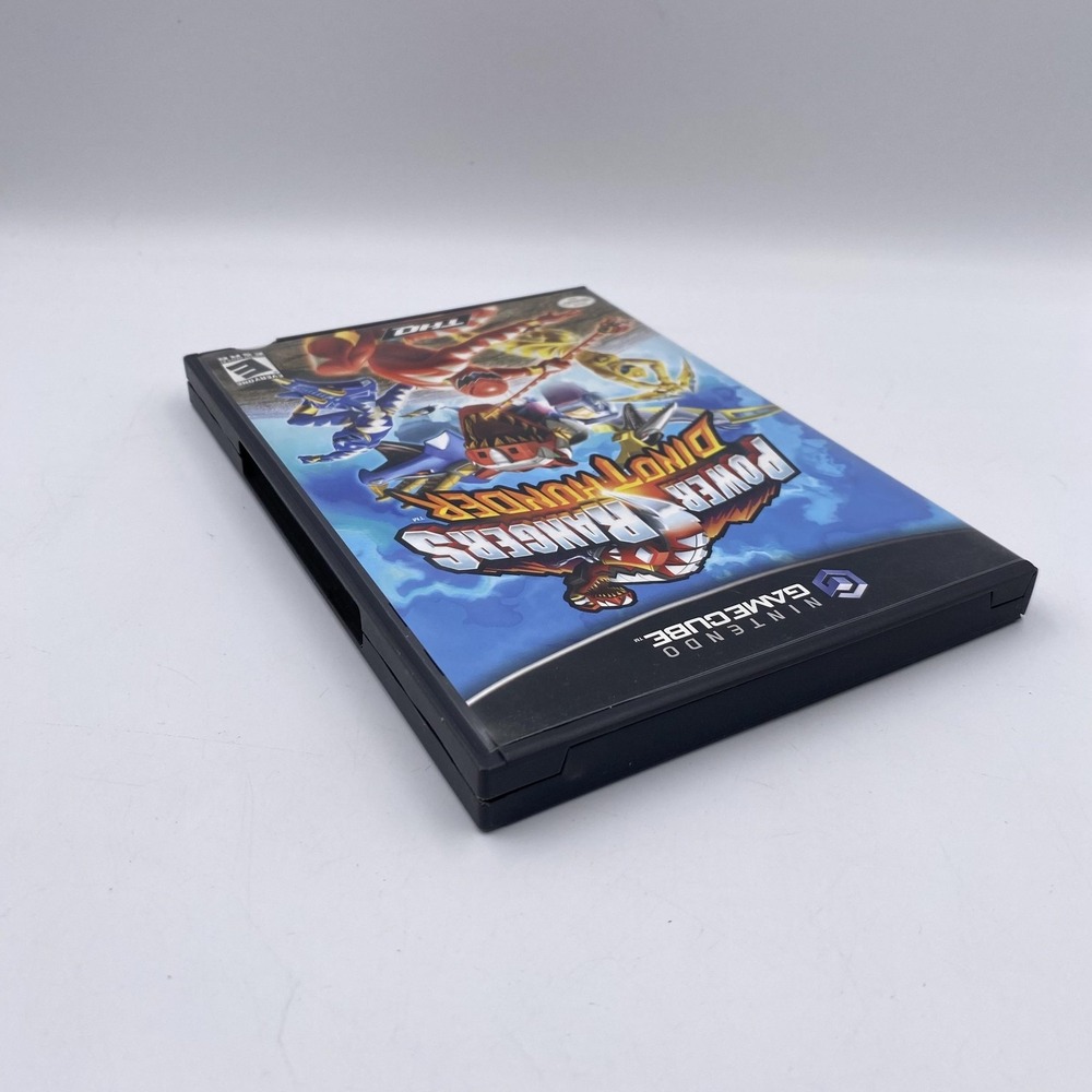 Vintage Power Rangers Dino Thunder Nintendo GameCube Video Game Case Disc THQ - Picture 5 of 9